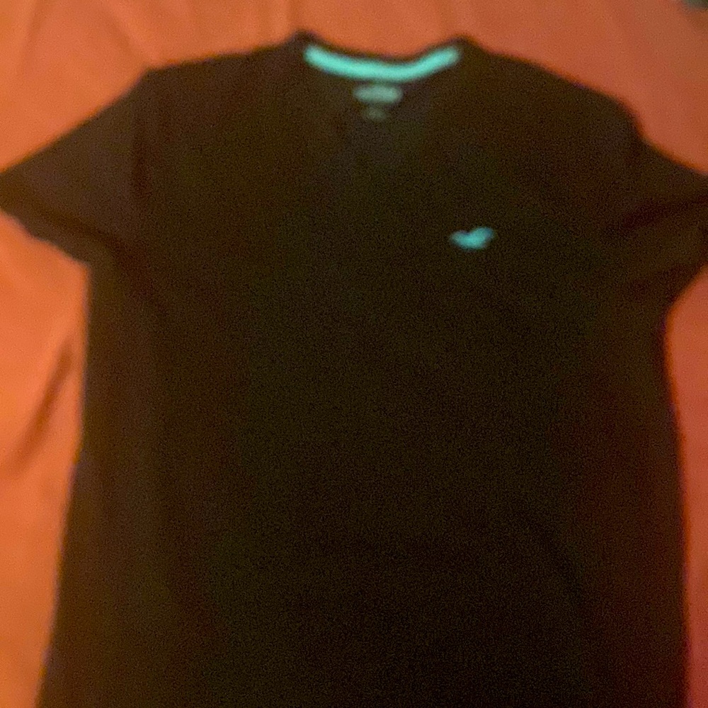 Mens Hollister v-neck T shirt size small.